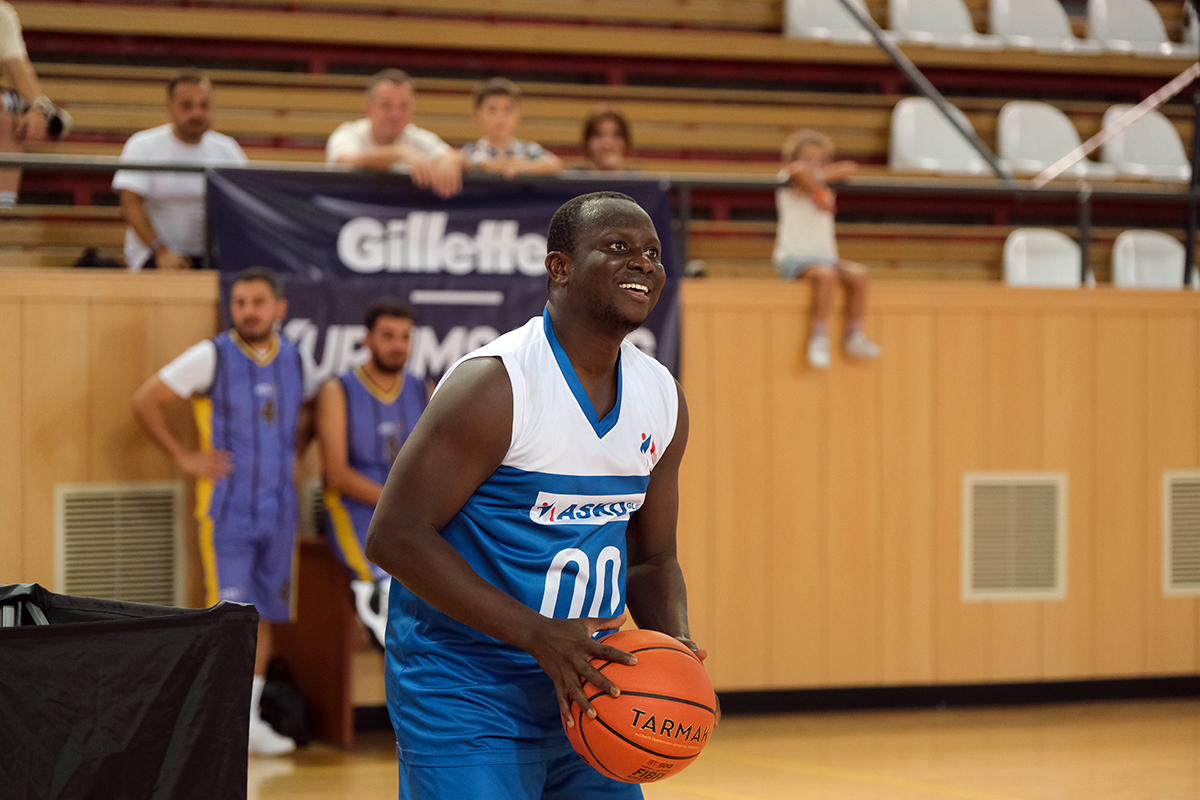 Gillette Kurumsal Basketbol Lig’de 3 Sayı Yarışması Renkli Anlara Sahne Oldu